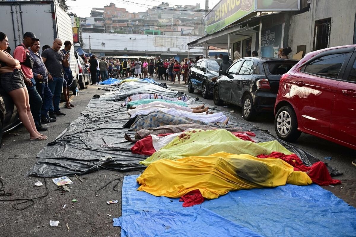 Mayat Bergelimpangan di Rio Usai Penggerebekan Geng Narkoba